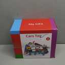 Dinosaur Race Car Tracks for Toddlers 2-4 Years, Dinosaur Climbing Hills Railcar, Toy Car Track Play Set with 7 Small Race Cars, Preschool Birthday Gifts for 3 4 5 6 7 8 Year Old Boys Girls