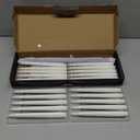 Flameless Floating Candles with Wand，20 Pcs Magic LED Hanging Taper Candles，Flickering Battery Operated Taper Candle with Wand Remote for Halloween Decorations Best Gift (White）