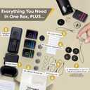 Key Finder and TV Remote Control Retriever - Trackers Locator, Keys, Purse - Keychain Tracker Beeper Tags - Find Your Lost Belonging Items Quickly