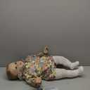 Pinky Reborn Baby Dolls 26 inch 65 cm Huge Size Real Looking Vinyl Babies Lifelike Baby Girl with Rooted Hair Realistic Newborn Real Baby Size for Children (Multicolored)