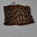 SOLY HUX Womens Cheetah Print Top Leopard Y2k Mini Rave Outfits Brown Cheetah X-Small, Brown Cheetah