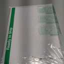 L LIKED 30 Printable White Sticker Paper Full Sheet Label, Matte, 8.5" x 11" for Laser & Inkjet Printing (30 Sheets)