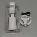 Auto Face Tracking Tripod 360° Rotating Phone Stand with Tripod Heads, No App, Remote & Gesture Control, Tripods & Monopods Compatible, Rechargeable Smart Shooting Stand for Tiktok Live RecordingWhite