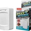 Upgraded PEST OFFENSE New Look Electronic Pest Repeller for Indoor Pest Control of Mice, Rats, Rodents, Roaches for Home, Office, Business, Garage, Warehouse