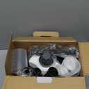 Steam Cleaner, Pressurized Handheld Steam Cleaner for Home with 12pcs Accessories & Safety Lock, Multi-Surface Powerful Natural Steamer for Deep Cleaning Grout, Kitchen, Bathroom, Car, Windows, White