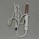 Ukliss Mini Curling Iron for Short Hair Dual Voltage Ceramic Travel Small Curling Iron 3/4 Inch Barrel Curler Portable with 30S Fast Heating, 5 Temps, Auto Shut-Off for Global (3/4'' White)