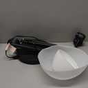 Floor Lamp Black, Standing Lamp, 71" Tall Lamps for Living Room, 3 Way Switch, Plastic Lampshade, Torchiere Floor Lamp with Reading Lamps, Modern Pole Lamps for Bedroom Kids Room E26 Base(No Bulb)