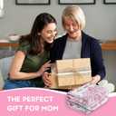 Gifts for Mom, Mom Birthday Gifts Blanket, Moms Gift from Daughter Son Kids, Best Moms Gifts Throw Blanket 50x60