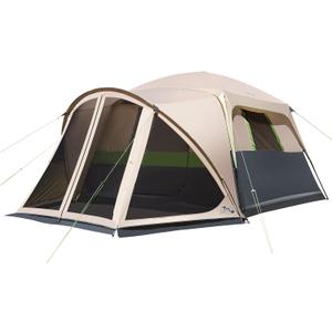 Tents for Camping 6/10 Person Camping Tent with Screen Porch, Weatherproof Large Cabin Tent with Rainfly and Carry Bag, Family Tent for Outdoor Camping and Backyard