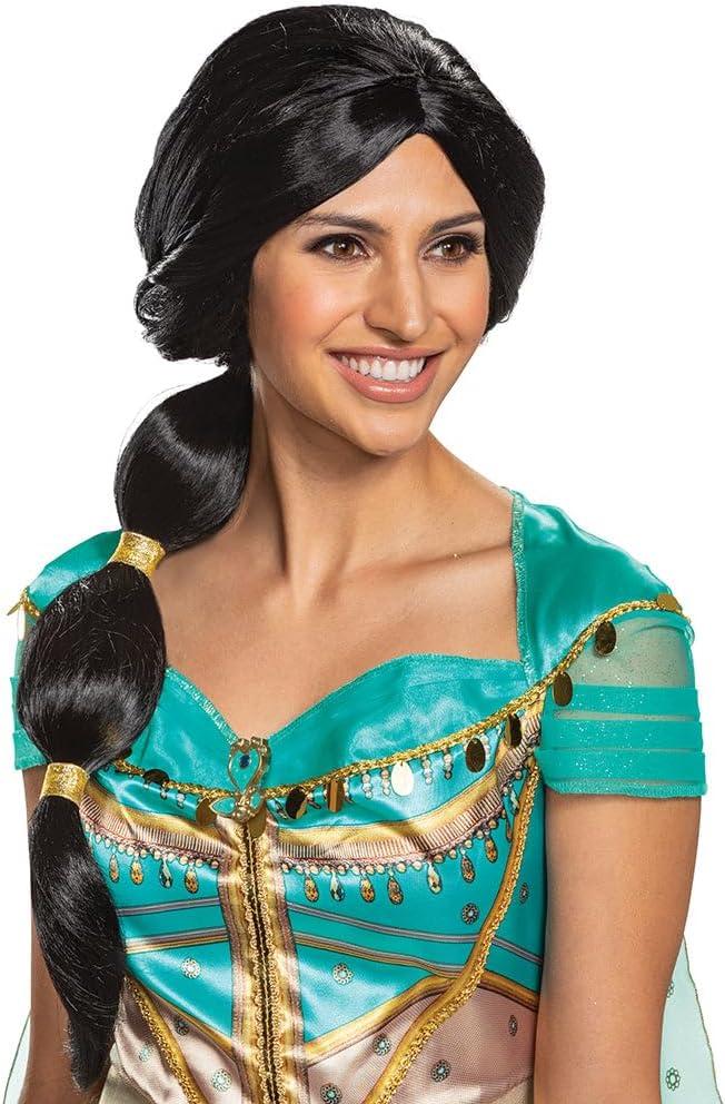 Disguise Women's Jasmine Adult Wig (Brown)