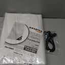 10 x 10Ft Extra Super Heavy Duty 12 Mil Thick Waterproof White Tarp Cover Sheet & 6 Pcs Bungee Balls