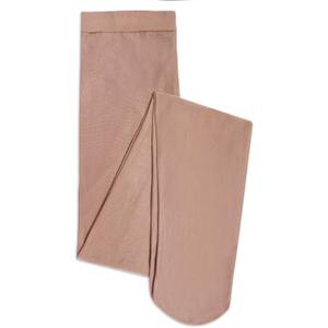 Danskin Women's Shimmery Footed Tight, Light Toast, B