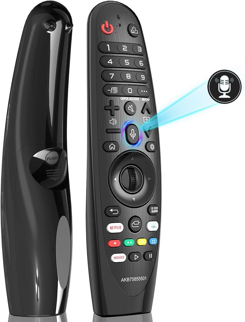 CChubaji Universal Remote Control Compatible with Samsung LED LCD QLED 4K 8K UHD 3D HDTV HDR Frame Curved Crystal Smart TVs - NO Voice Function (Pack of 2)