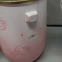 Jay Franco Hello Kitty 4 Piece Bathroom Accessories Set - Pink Resin Soap Dispenser, Toothbrush Holder, Soap Dish, Tumbler - Sanrio Kawaii Bathroom Decor