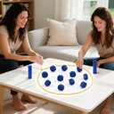 Chess Game with String Pieces, Suitable for Families, Parties, Travel and Camping (Age 9+)(Style 1)