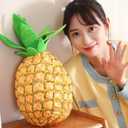 16 Inch Fruit Pineapple Pillow Stuffed Toy Plush