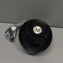 Vornado SPHERE Personal Adjustable Fan, Quiet Operation, Targeted Cooling Airflow, 2 Speed Settings, Manual Control, Detachable Base, Fan for Desktop, Nightstand, and Office, Black