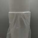 QCQHDU 21 inch Tall Planters for Outdoor & Indoor Plants, Set of 2 Large Outdoor Planters with Drainage Hole for Front Porch, Patio, Garden, White