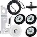 DLE1501W DLEX2501V DLEX3570W Dryer Drum Roller Kit for DLG1102W DLGX8101V DLE4970W DLGX4271V 79681072310 DLGX3571W DLGX5781WE DLGY1202V DLEY1701V DLE5977S DLE1001W DLEY1201V DLE4970W DLEX9000V