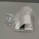 White Ladder Hooks for Garage Wall - Step Ladder Holder Wall Mount - Step Stool Garage Wall Hanger