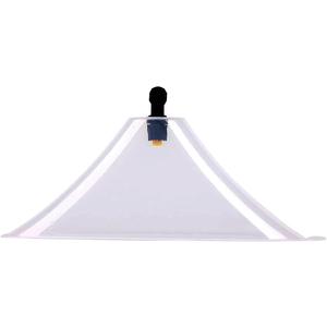 Drift Guard with Flat Sprayer Nozzle,Prevents Drift of Fine Droplets,for Use with Backpack Sprayer Small Drift Guard (1 Nozzle, 1PCS)