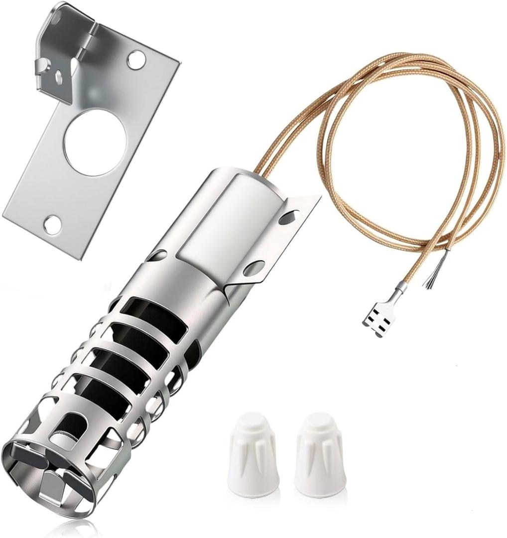 WB2X9154 WB13K10027 Gas Range Oven Broiler XL44 Round Igniter Replacement for GE WB13K3 WB13K4 WB02X9154 4342528 AP2014008 GR403 SGR403 (120V, 2.5-3.0A, 3-1/2 Inches) - Not Universal
