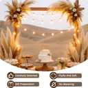 12 Stems 46" Tall Pampas Grass Decor for Floor Vase Large Dried Pampas Grass, Extra Fluffy Natural Dried Flowers for Home Living Room, Boho Wedding Decor, Modern Farmhouse Floral Arrangements