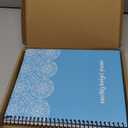 Paper Junkie Budget Planner 2026-8 x 10 In, Blue - Expense Tracker Notebook - Bill Organizer with 24 Pockets