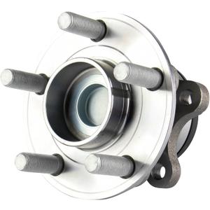 TRQ 1 Piece Rear Wheel Bearing & Hub Assembly Set with ABS Sensor Compatible with 2015-2021 Ford Edge 2017-2020 Lincoln Continental 2016-2018 MKX 2019-2023 Nautilus, BHA65635