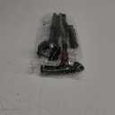 Walking Cane for Men & Women with Alarm, LED Light and Foldable Handle, Foldable, Adjustable, Lightweight, Free Self Standing Walking Cane for Seniors & Adults (black)