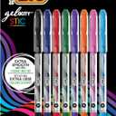 BIC Gel-ocity Smooth Stic Gel Pen, Medium Point (0.7mm), Assorted Colors, 8-Count, Vibrant and Smooth Gel Ink Pens