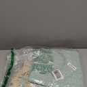 DII Diamond Stitch Woven Throw, Organic Modern, 50 x 60, Aqua