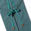 AFUN Chef Aprons for Men Women with Oversized Pockets, 16-Ounce Cotton Canvas Cross Back Heavy Duty Work Apron (Dark Green)