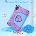 Onn 10.1 Kids Tablet Case,Onn 10.1 inch 2024 4th Generation 100135925 Case for Boy Girl Unicorn EVA Kid-Proof with Stand Handle Shockproof Kid-Friendly Durable Cover (KL)