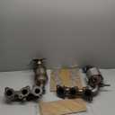 Front & Rear Catalytic-Converter Compatible with Lexus RX330 2004-2006, RX400h 2006-2008, Toyota Highlander 2004-2010, Sienna 2004-2006, 3.3L, 25052-20240, 25051-20240, 674-863, 674-880