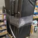 Ashely Furniture Faux Leather Sofa, With Legs, 80"L x 37"D x 34"H