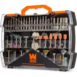 WEN 230282A 282-Piece Rotary Tool Accessory Kit with Carrying Case