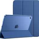 JETech Case for iPad (A16) 11th Generation 11 Inch 2025 / iPad 10th Generation 10.9 Inch 2022, Slim Smart Cover with Hard PC Translucent Back, Supports Touch ID, Auto Wake/Sleep (Navy Blue)