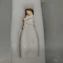 Mother Daughter Hug Figurine  Handcrafted Resin Collectible, Sentimental Gift of Love for Mom Birthday, Mothers Day, Thanksgiving, Christmas, Emotional Home Dcor, White