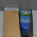 Gintenco Swim Fins, Kids Swim Training Fins for Lap Swimming, Travel Size Flippers with Mesh Bag, Silicone Swimming Fins for Kids Teens Adults Women Men, Size: M(US Men 4-5.5/ US Women 5.5-7)