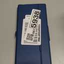 CACOE Wireless Keyboard with Stand, Mini Keyboard for Cell Phone, Ultra-Slim Portable, Foldable, Dual-Channel QWERTY with Stand Holder for Smartphone and More iOS Android Windows, Ocean Blue