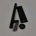Wright Products Interior Pull and Flush Handle Set for Barn Doors, Matte Black (1 Pack)