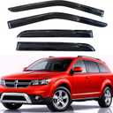 KPY Rain Guards Fit for 2009-2020 Dodge Journey, Out-Channel Window Visors Vent Wind Deflectors 4PC, Car Accessories for 09-20 Journey