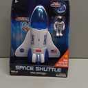 Daron NASA Space Adventure Series: Space Shuttle with Lights & Sounds & Figure, Approx 9" X 7", Medium