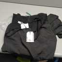 Iris Spaghetti Strap Plunging Long Dress (Medium, Black 17)