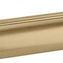 khtumeware 10 Pack 4"(102mm) Vintage Drawer Pulls Champagne Bronze Cabinet Bin Cup Pulls Kitchen Hardware Cabinet Handles Drawer Handles Knobs.