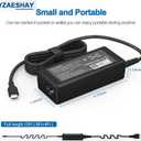 Replacement 65W USB C Laptop Charger Compatible with HP Chromebook and All 65W USB Type C Power Adapter
