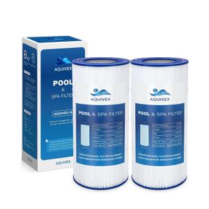 CCRP100 Pool Filter Cartridge, Compatible with Pentair Clean & Clear 100, 160316, EC-160316, Pentair Clean and Clear RP 100, 160354, EC-160354, R173215, Pleatco PAP100, Unicel C-9410, 2 Pack