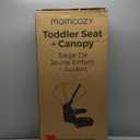Momcozy ChangeGo Baby Stroller Second Seat Only | Extra Seat Attachment for ChangeGo Stroller | Adjustable Reclining Seat, Extendable UPF50+ Canopy, Leather Bumper Bar, 5-Point Harness