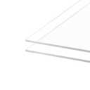 KAITELA Clear Acrylic Sheet 18" x 24" x 1/8" Thick (3mm) Cast Plexiglass Panel Transparent Plastic Board for Craft, Display Projects, Wedding Sign, Laser Cutting, Engrave, Pack of 2